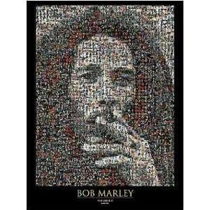  Photomosaic Bob Marley    Print: Home & Kitchen