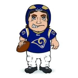   St. Louis Rams 18 Mascot Bookshelf   NFL Football