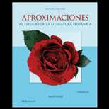Aproximaciones Al Estudio De La Literatura Hispanica 7TH Edition 