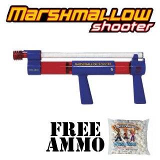Toy Marshmallow Shooter w/ Free Bag of Marshmallow Ammo
