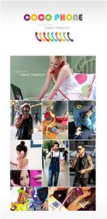 classic telephone Handset COCO Phone for IPhone 3Gs 4GS iPad1 2 iPod 