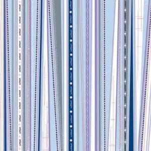  Softball Stripe Scrapbook Paper 