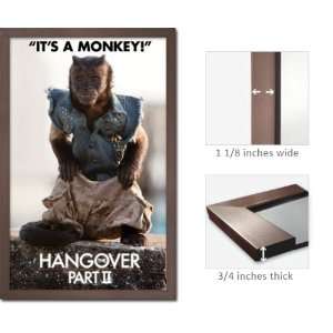  Slate Framed Hangover 2 Movie Poster Monkey 1483