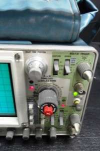 Tektronix 465B 100 MHz Dual Trace Oscilloscope Nice  