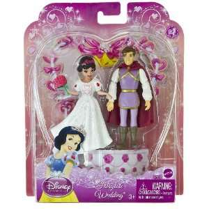 Snow White & Prince Fairytale Wedding Mini Figure Set: Disney Princess
