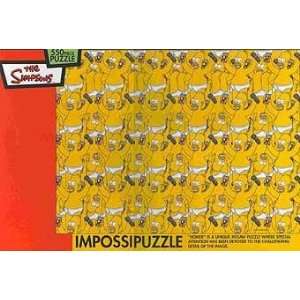  Simpsons Homer Simpson Impossipuzzle jigsaw puzzle: Toys 