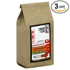Crop To Cup Coffee Coffee Burndi Teka, 1 Ounce (Pack of 3)  