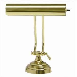  House of Troy Advent Piano Lamp in Polished Brass   AP10 