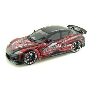  2007 Mazda RX8 Team Norev 1/18 Black Toys & Games