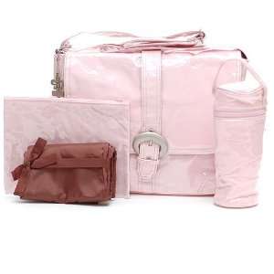   : Kalencom Designer Boutique Baby Pink Tote Diaper Bag Gift Set: Baby