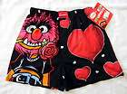 NWT MENS MUPPETS ANIMAL BOXER SHORTS MEDIUM HEARTS items in Array Of 