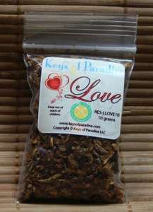 Handmade Incense Blend   Love 10g  