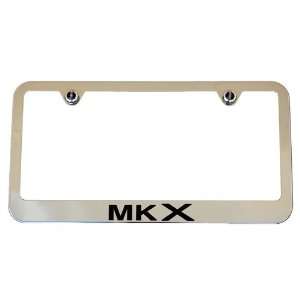 Lincoln MKX License Plate Frame / Chrome