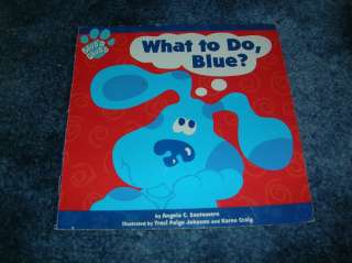 Blues Clues What To Do, Blue Book  