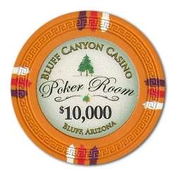 300 Ct Claysmith Gaming Bluff Canyon 13.5 Gram Chip Set in Aluminum 