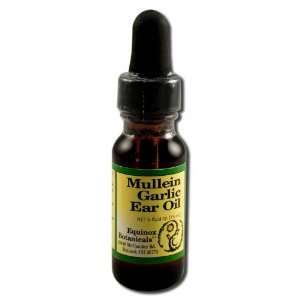  Mullein Garlic Ear Oil   0.5 oz,(Equinox Botanicals 