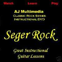 Custom Guitar Lessons, Learn BOB SEGER Style  