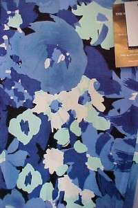 Briggs New York BLUE FLOWERED CAPRI PANTS Sz 24W NWT  