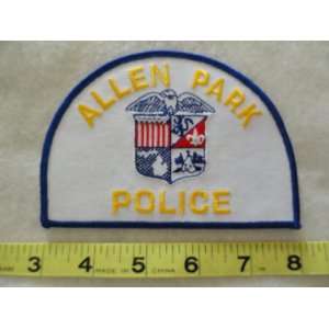  Allen Park Police Patch 