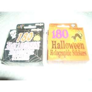  180 Halloween Holographic Stickers Toys & Games