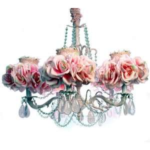  Gilbert Designs   Rose Bouquet Chandelier