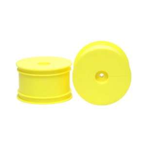    54287 Rear Dish Wheels Fluorescent Yellow DB01: Toys & Games