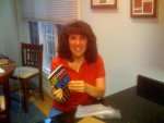 New Author of Young Adult Fiction   Brenda Randazzo Manley   with her 
