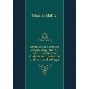   students in universities and technical colleges: Thomas Mather: Books