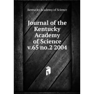  Journal of the Kentucky Academy of Science. v.65 no.2 2004 