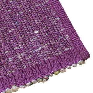  Last Newspaper   6 x 9 Rug in Purple by Blu Dot