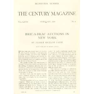  1904 Bric A Brac Auctions in New York City Everything 