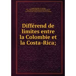 entre la Colombie et la Costa Rica; 1886  ) [from old catalog],Maura 