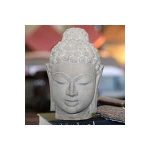  Sandstone sculpture, Tranquil Buddha (large)