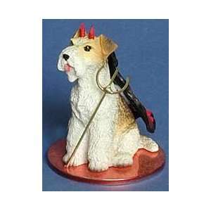  Wire Fox Terrier Devil Figure Toys & Games