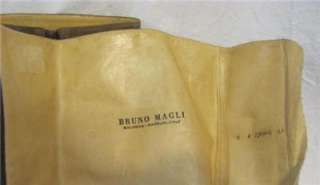 Vintage Bruno Magli Knee Hi Suede Boot Women sz 6  