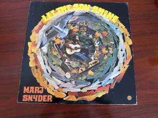 MARJ SNYDER Let the Son Shine LP Xian Folk Psych Lp  