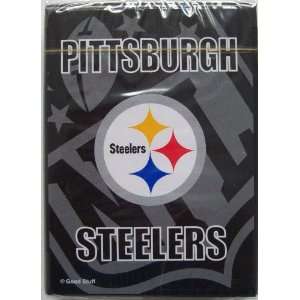  NFL   Pittsburgh Steelers Playing Cards: Sports & Outdoors