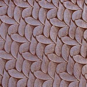  58 Wide Designer Brocade Leaf Chocolate Fabric By The 