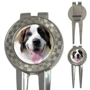 St Bernard 6 Golf 3 in 1 Divot Tool J0634