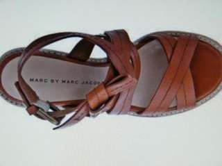 MARC JACOBS SHOES sandals platform dark brown wedges  