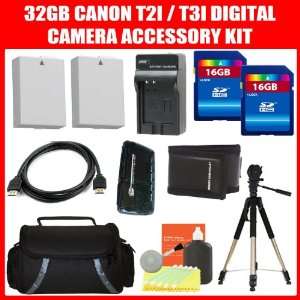  32GB Advanced Canon Eos Rebel T2i, 550D, T3i, 600D Digital 