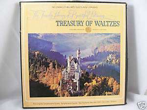 Longines Symphonette Treasury of Waltz LP Set  