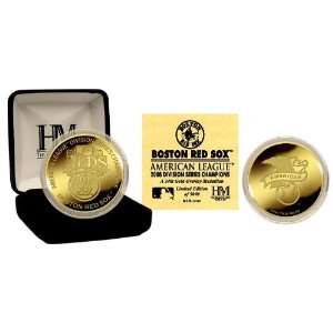   Sox 2008 ALDS Champs 24K Gold Commemorative Coin