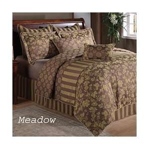  12 Piece Meadow Brown Comforter Set King