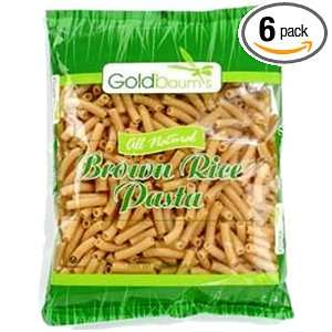 Goldbaums Brown Rice Pasta   Penne, 16 Ounce (Pack of 6)  