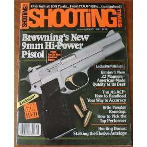    Brownings New 9 MM Hi Power Pistol Alex Bartimo (Editor) Books