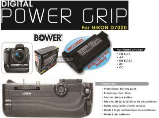 Vertical Battery Grip for Nikon DSLR D7000 MB D11 MBD11 EN EL15 