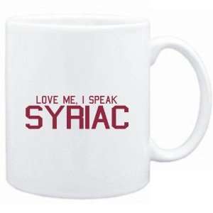   : Mug White  LOVE ME, I SPEAK Syriac  Languages: Sports & Outdoors