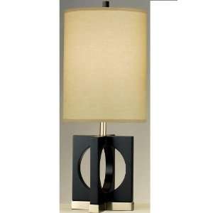   Collection Oriole Accent Lamp 24h Dk Brw/brs Nckl