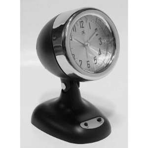  Retro Spot Light Alarm Clock in Black